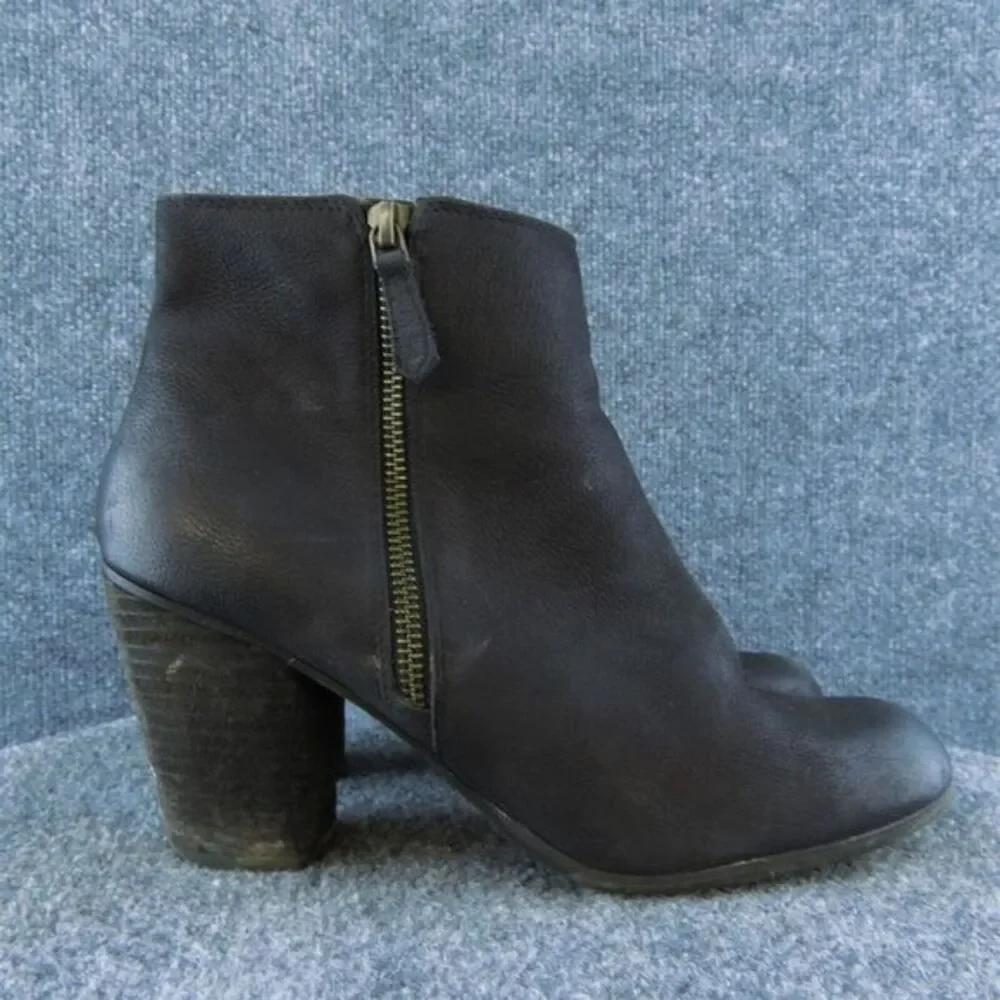 BP. ‎ Women Ankle Boots Black Leather Zip Size 10 Medium